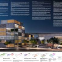 Concurso Público Nacional de Arquitetura - Campus Igara UFCSPA‏ - Segundo Lugar - Prancha 01